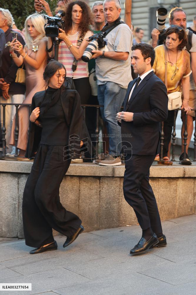 Funeral Of Juan Gomez Acebo - Madrid