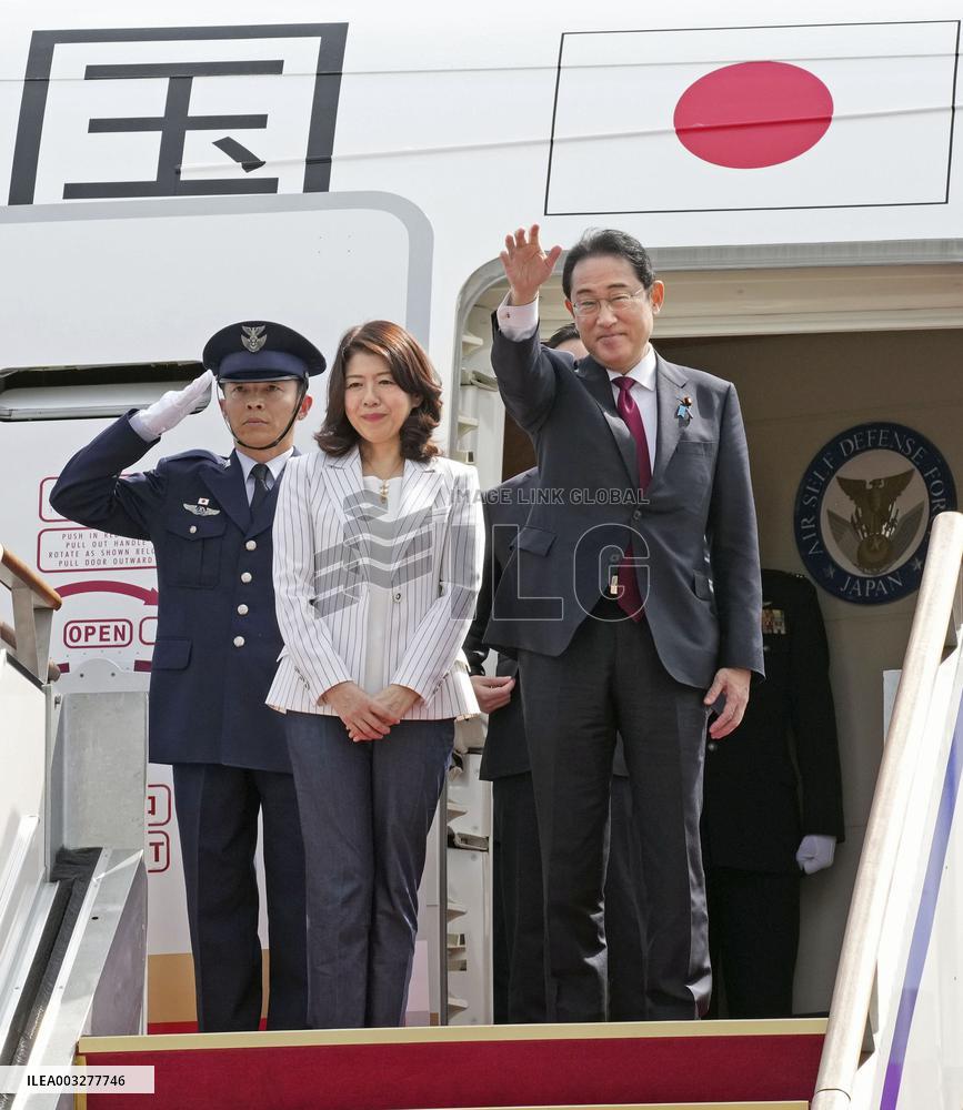 Japan PM Kishida's trip to Seoul