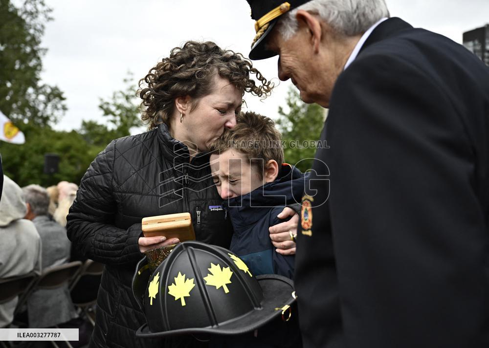 Firefighters National Memorial Day Service - Ottawa
