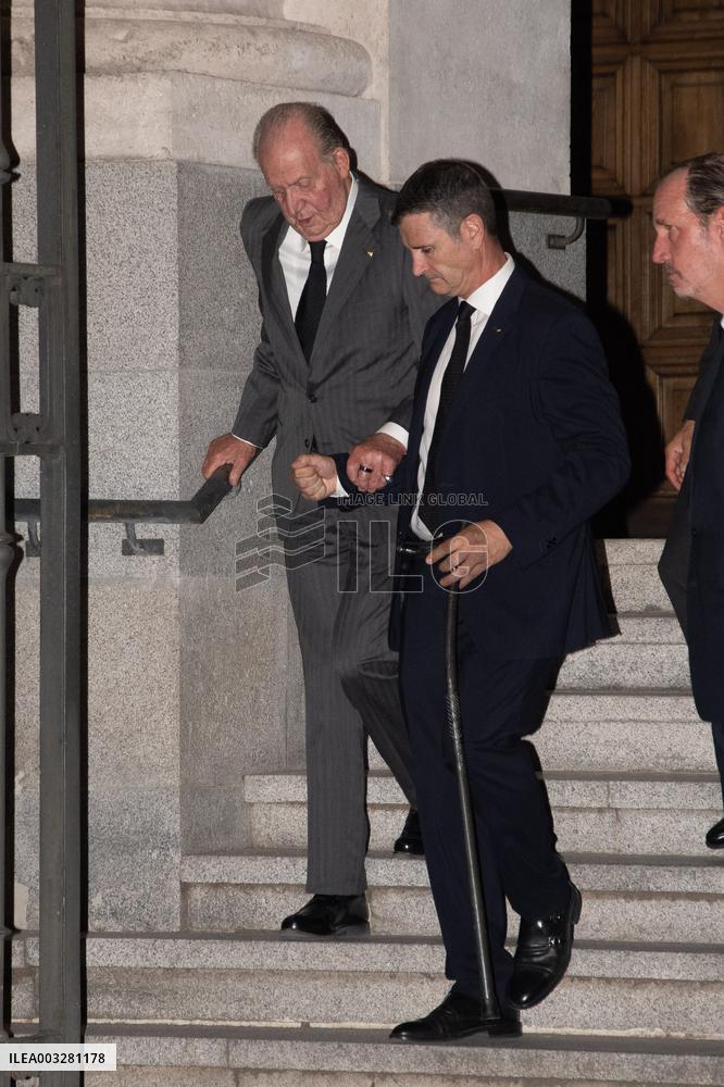 Alejandro Fernandez De Araoz Funeral - Madrid