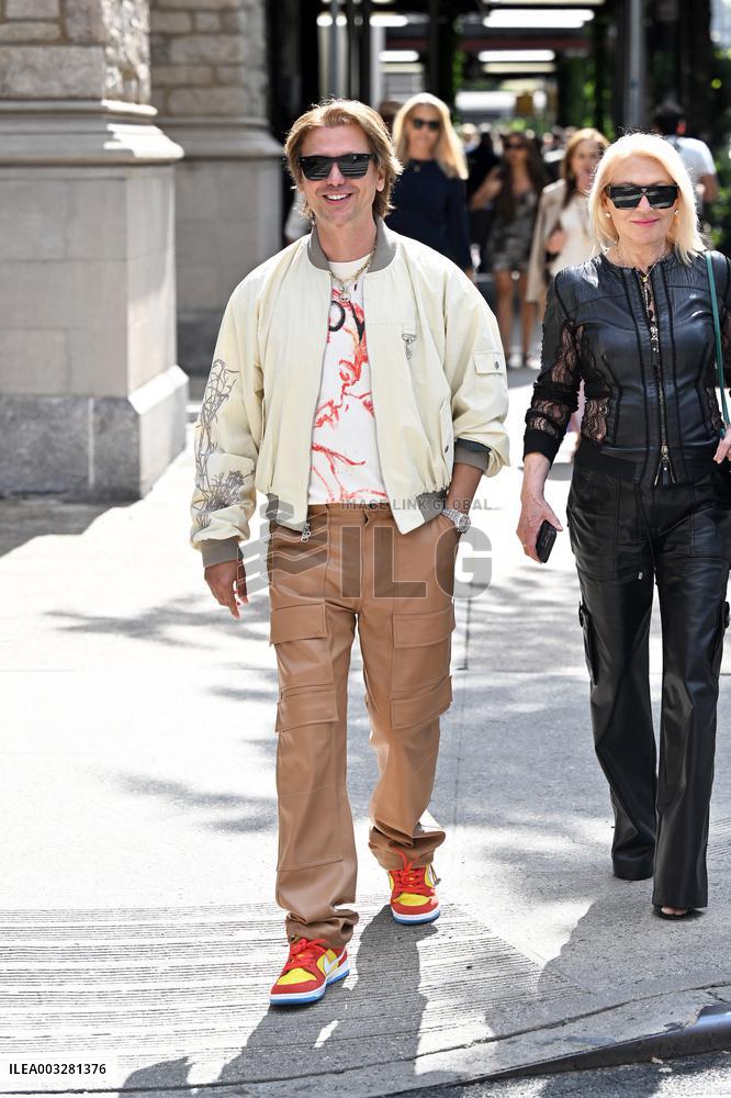 NYFW - Dennis Basso Arrivals