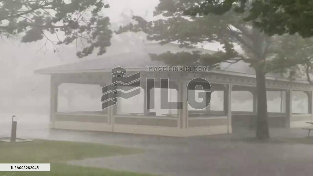 US: Thunderstorms Dump Heavy Rain On Rochester Area, New York 4