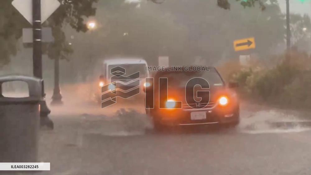 US: Thunderstorms Dump Heavy Rain On Rochester Area, New York 6