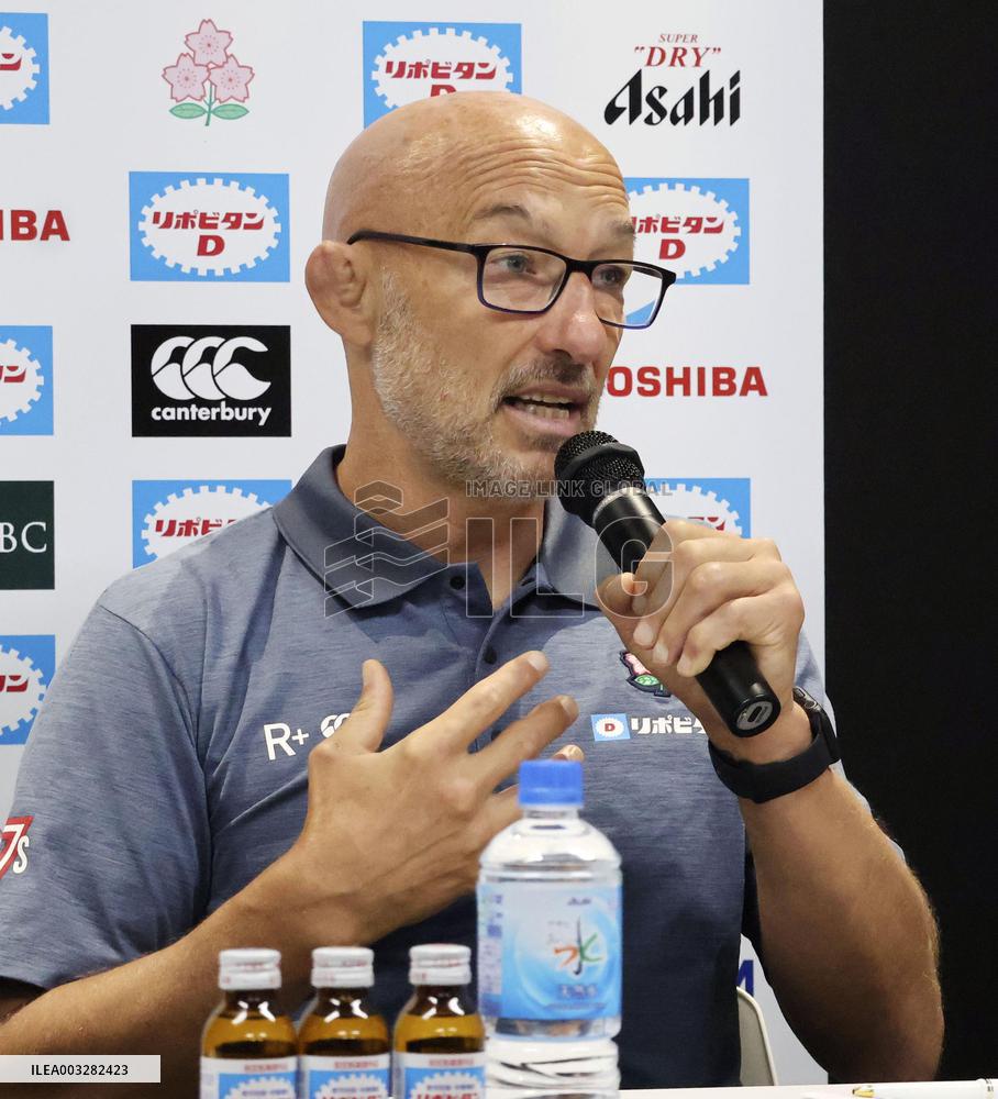 Rugby: Japan 7s head coach Greening