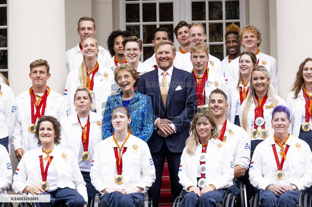 King Willem-Alexander Receives Paralympic Medallists - The Hague
