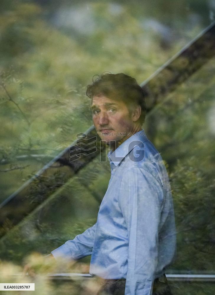 Trudeau At The Liberal Caucus Retreat - British Columbia