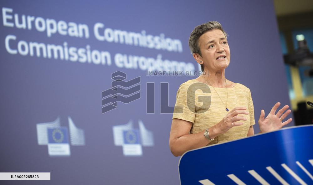 Margrethe Vestager Press Conference - Brussels