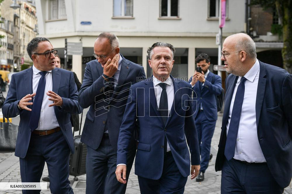 French right-wing party "Horizons" parliamentary days in Reims