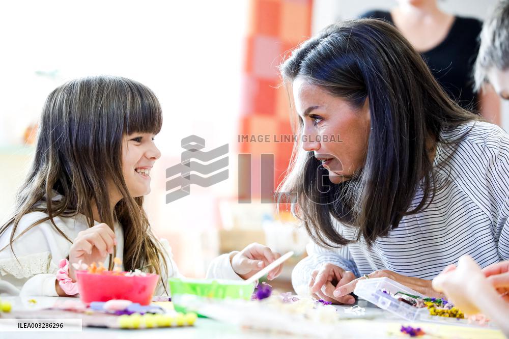 Queen Letizia At The Opening Of The School Year - Guadalajara