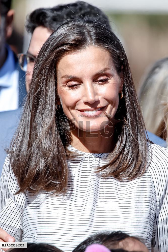Queen Letizia At The Opening Of The School Year - Guadalajara