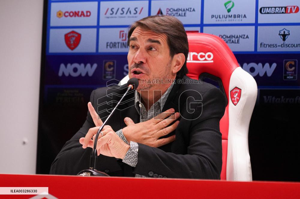 - Serie C Italia - AC Perugia Press Conference