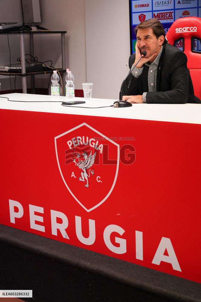 - Serie C Italia - AC Perugia Press Conference