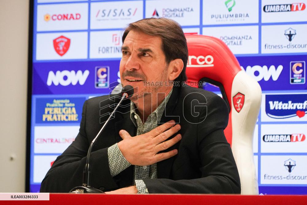 - Serie C Italia - AC Perugia Press Conference