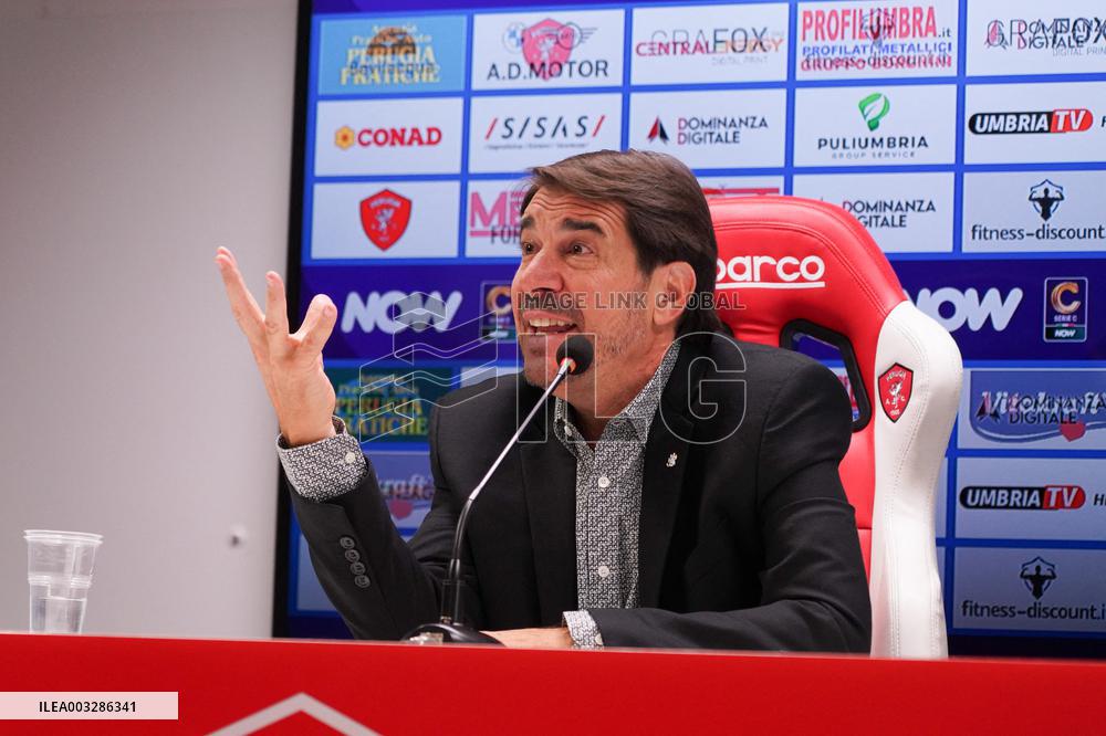 - Serie C Italia - AC Perugia Press Conference