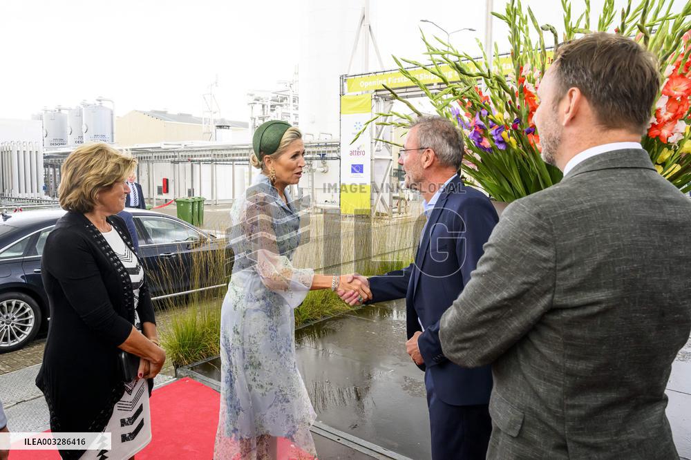Queen Maxima Opens The FirstBio2Shipping Installation - Willp