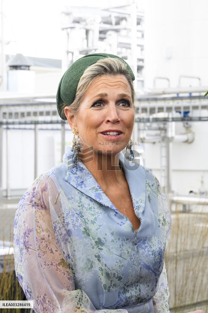 Queen Maxima Opens The FirstBio2Shipping Installation - Willp