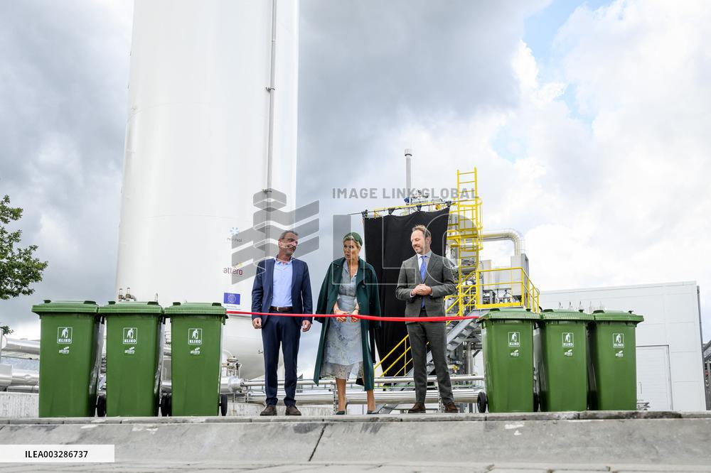 Queen Maxima Opens The FirstBio2Shipping Installation - Willp