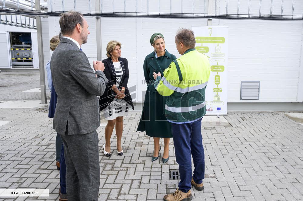 Queen Maxima Opens The FirstBio2Shipping Installation - Willp