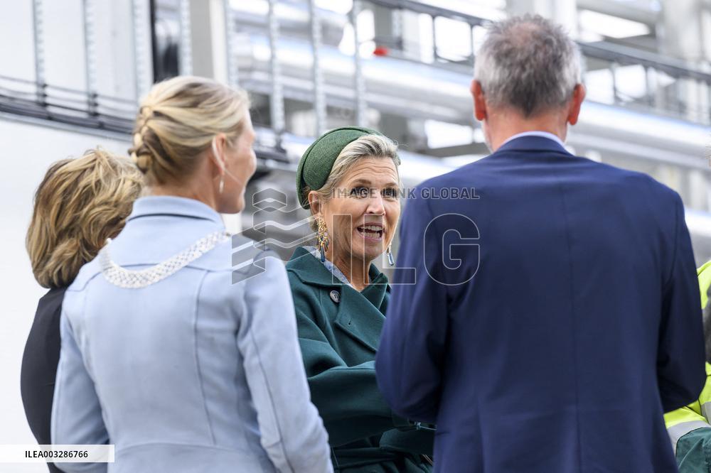 Queen Maxima Opens The FirstBio2Shipping Installation - Willp