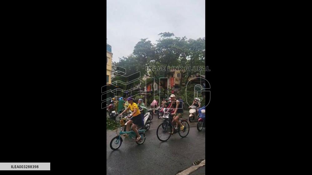 Vietnam: Damage Left By Super Typhoon Yagi In Hanoi