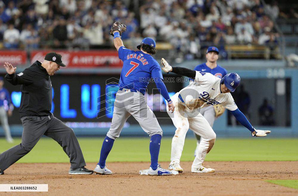 Baseball: Cubs vs. Dodgers
