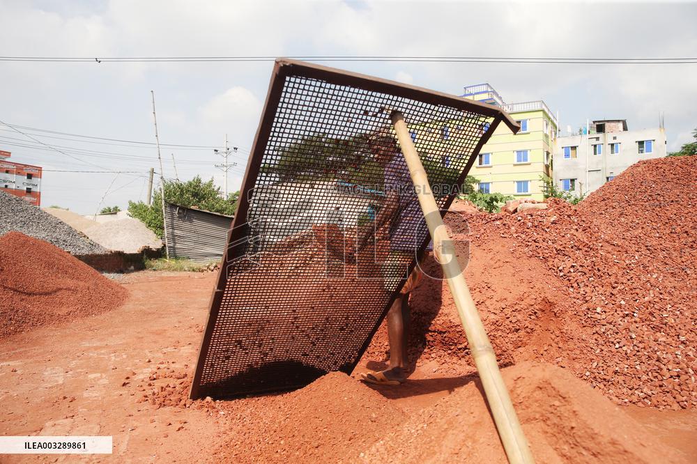 Brick Breaking Yard - Bangladesh