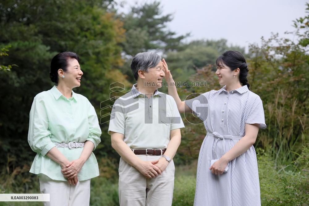 Japan imperial family stay at villa in Tochigi Pref.