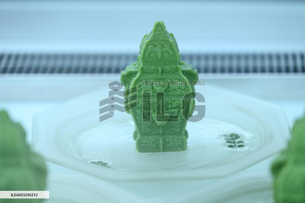 Cultural Relics Dessert at Hunan Museum in Changsha