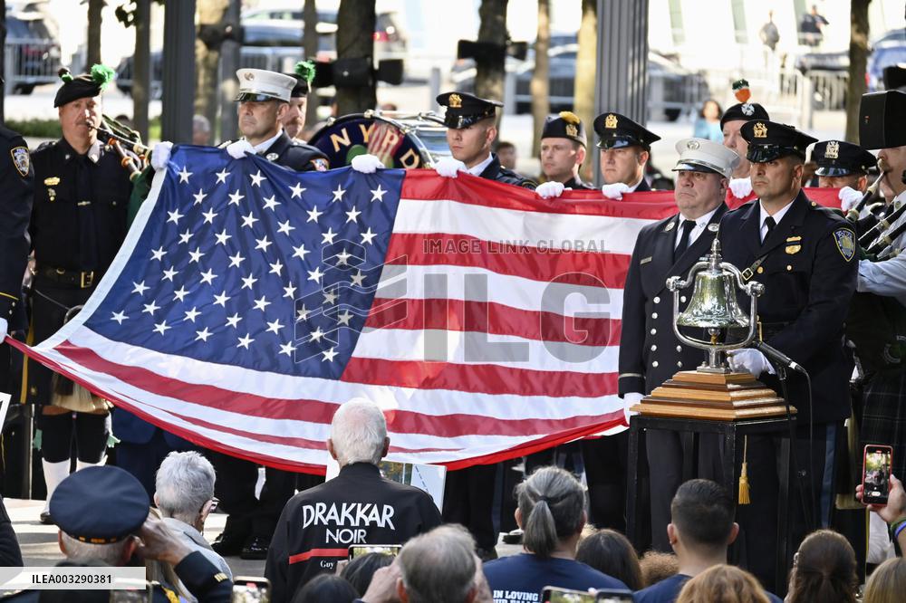 23rd anniversary of Sept. 11 terror attacks