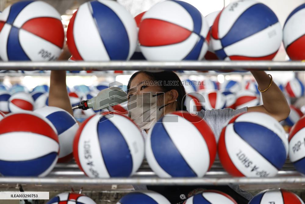 Sports Balls Production in Suqian