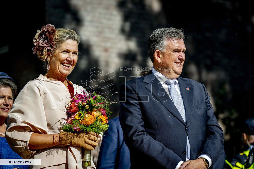 Dutch Royal Couple At 80 Years Of Freedom - Mesch