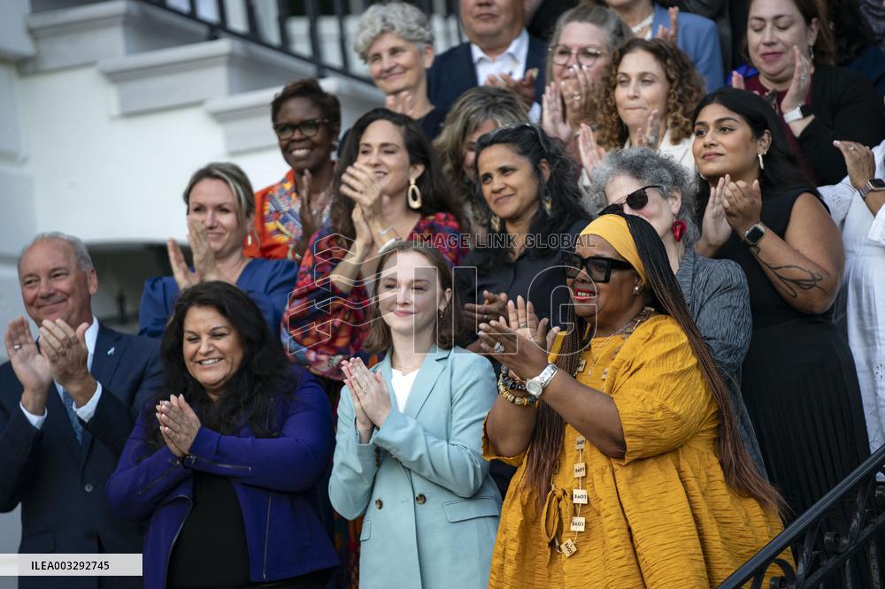 President Biden celebrates 30th Anniversary of the Violence Against Women Act