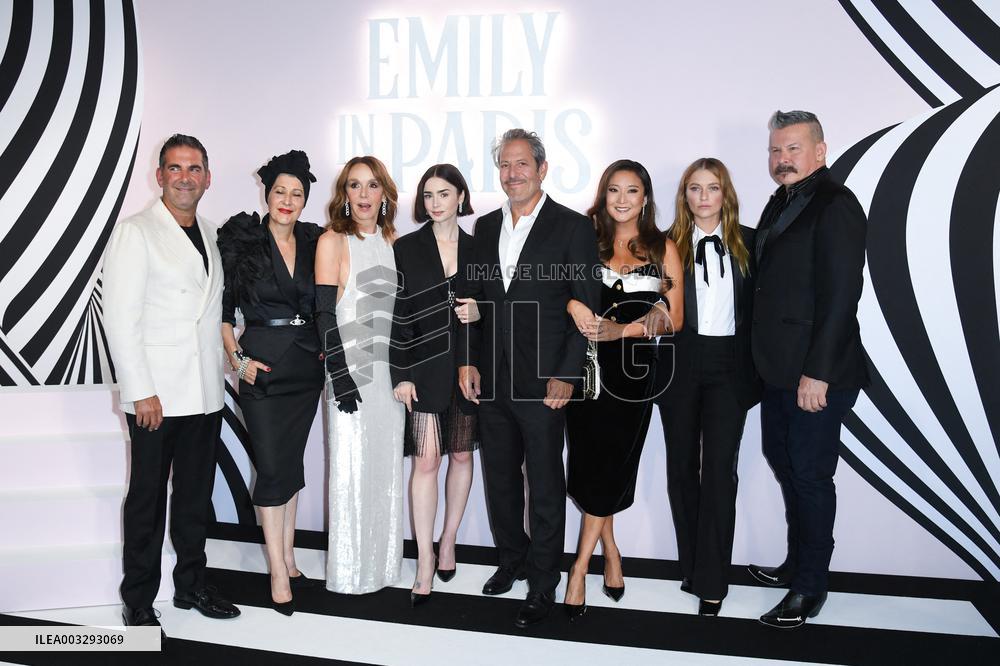 Emily In Paris Netflix Photocall