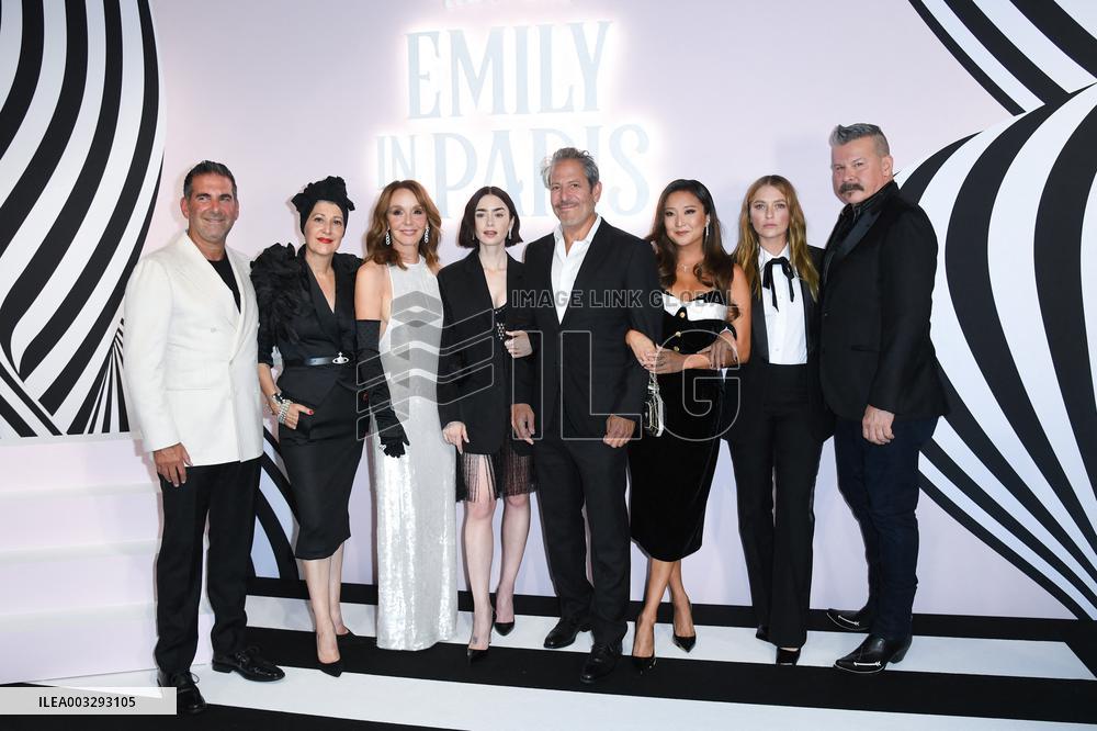 Emily In Paris Netflix Photocall