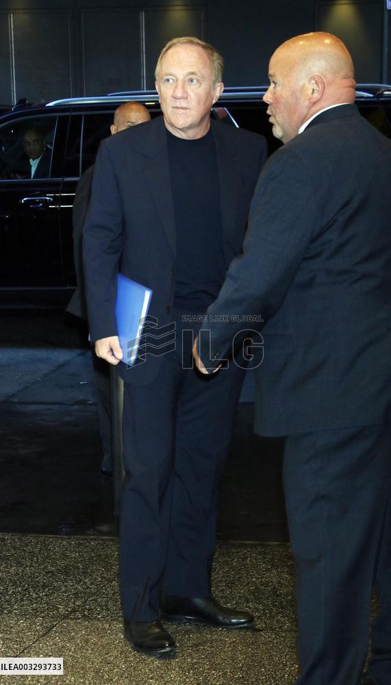 Francois-Henri Pinault And Salma Hayek Pinault On CBS Mornings - NYC