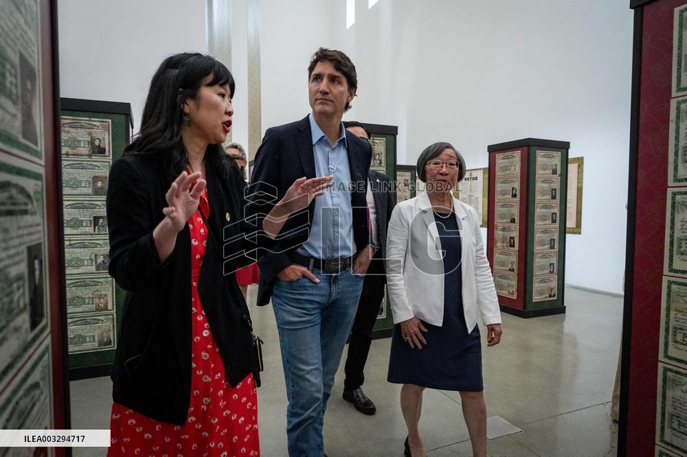 Trudeau Tours Chinese Canadian Museum - Vancouver