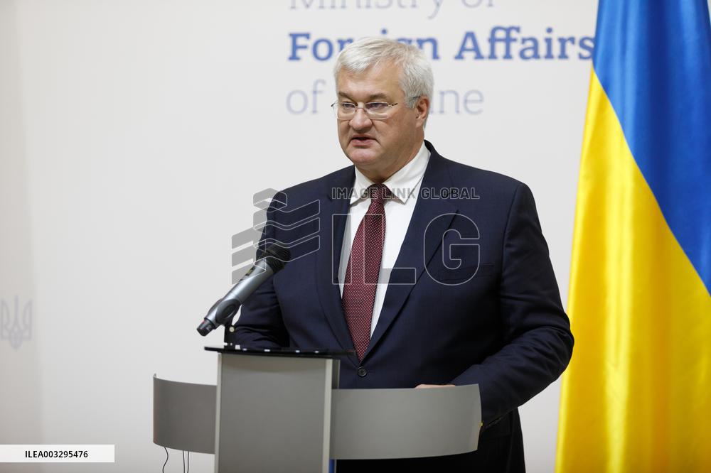 Joint news conference of Ukrainian and Lithuanian FMs in Kyiv