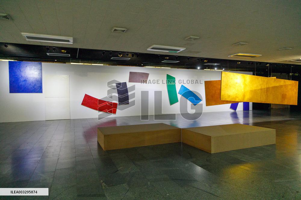 Retrospective exhibition of Ukrainian abstract artist Tiberii Silvashi in Kyiv