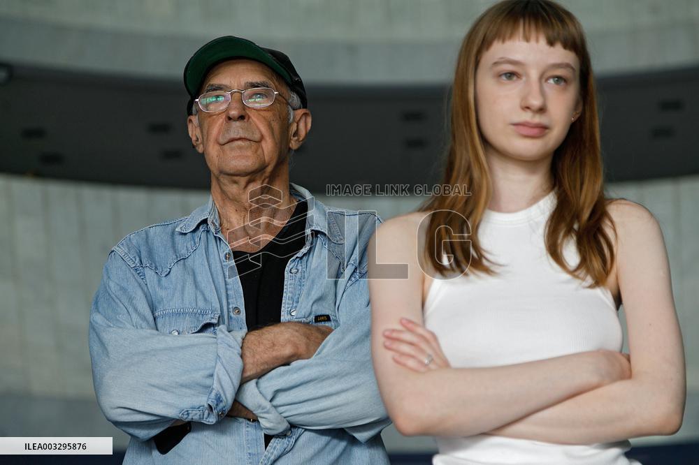 Retrospective exhibition of Ukrainian abstract artist Tiberii Silvashi in Kyiv