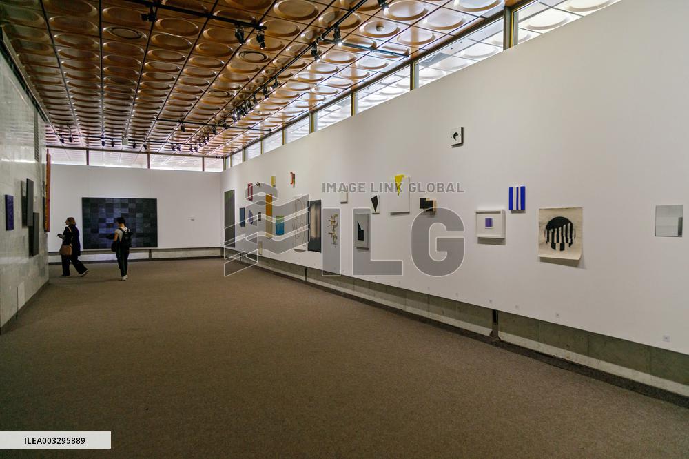 Retrospective exhibition of Ukrainian abstract artist Tiberii Silvashi in Kyiv