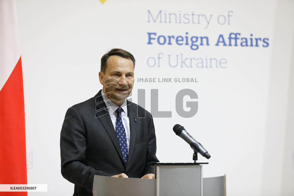 Joint news conference of Ukrainian and Polish Foreign Ministers in Kyiv