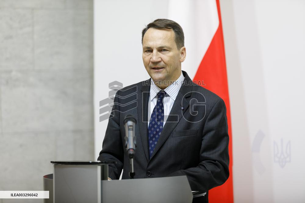 Joint news conference of Ukrainian and Polish Foreign Ministers in Kyiv