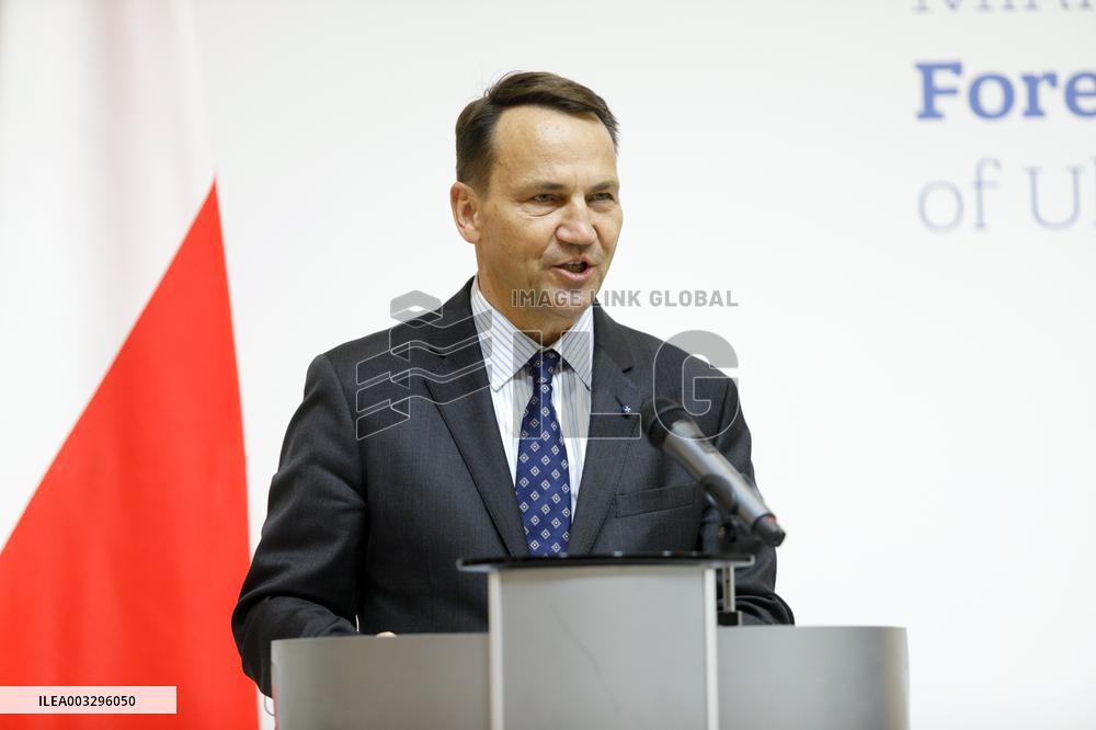 Joint news conference of Ukrainian and Polish Foreign Ministers in Kyiv