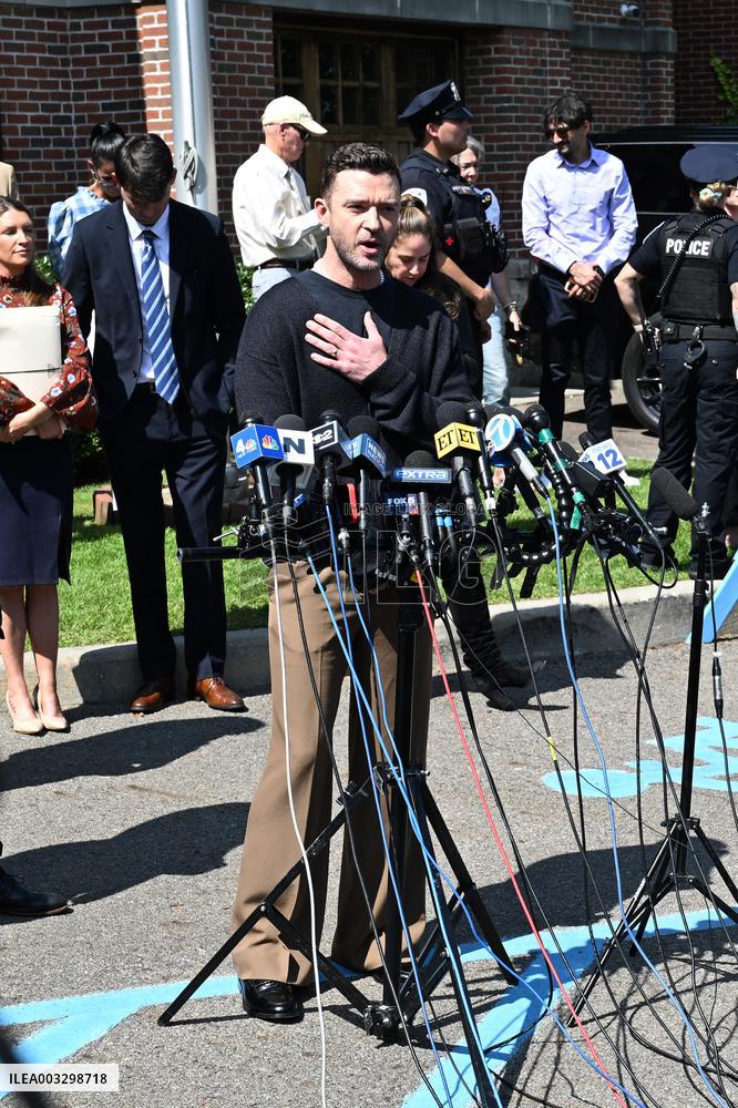 Justin Timberlake Pleads Guilty in Drunk Driving Case - NY