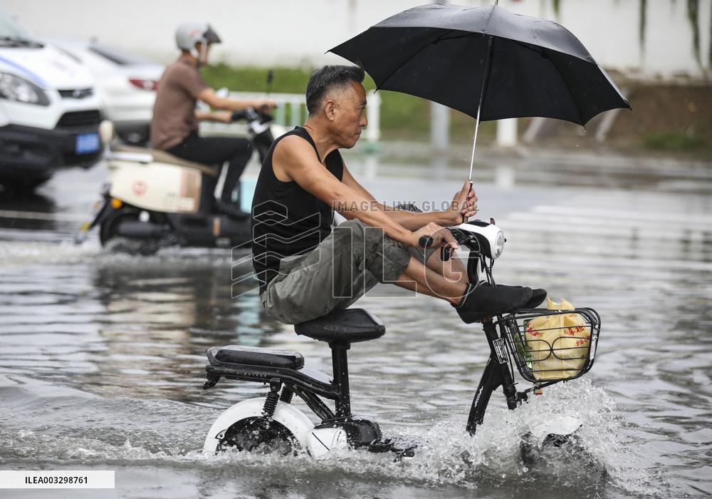 Heavy Rain Hit Huai'an