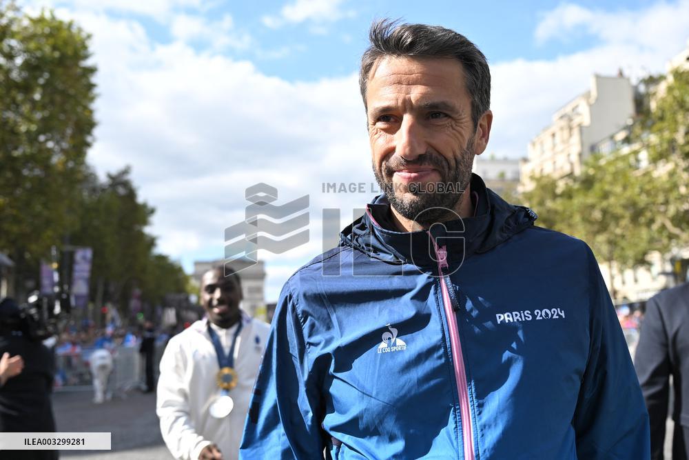 Parade Of French Athletes - Paris
