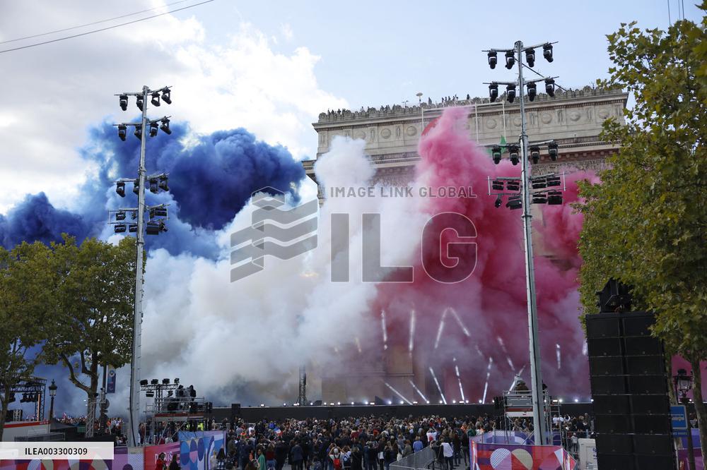 Parade Of French Athletes - Paris