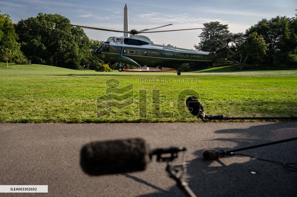 White House In-Town Pool September 14, 2024