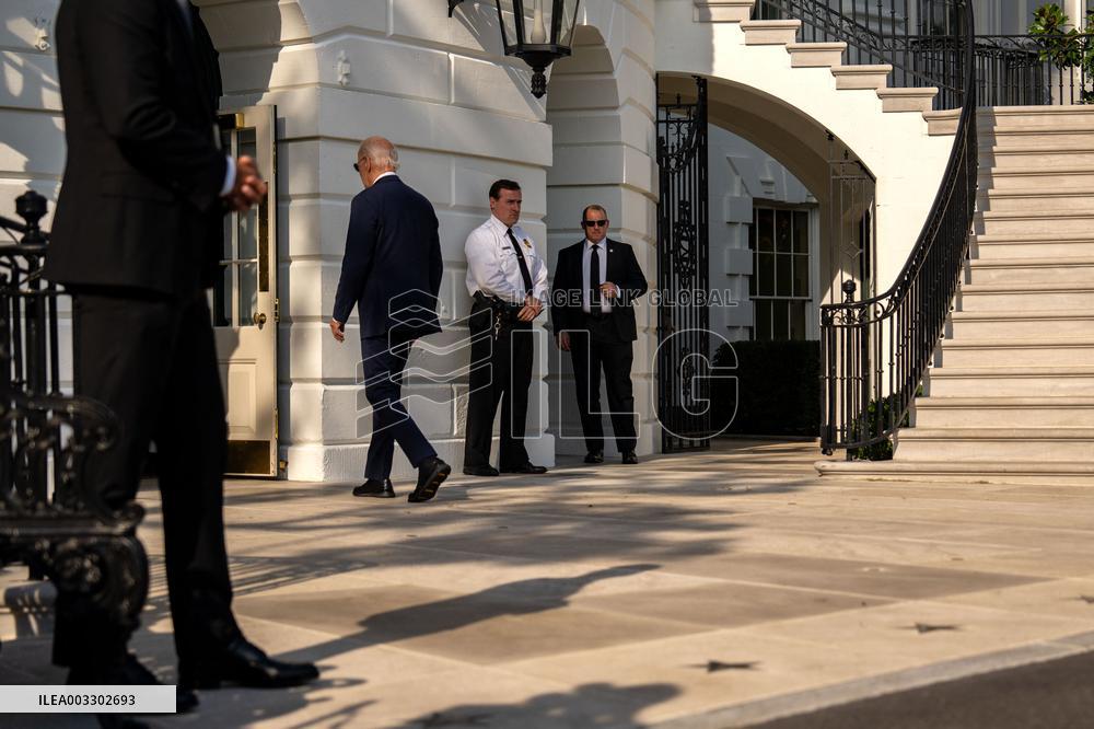 White House In-Town Pool September 14, 2024