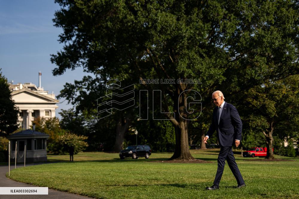White House In-Town Pool September 14, 2024